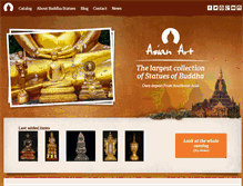 Tablet Screenshot of buddha-statues.info